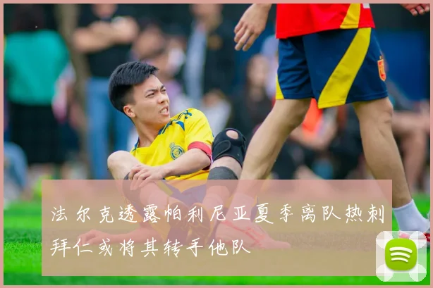 法尔克透露帕利尼亚夏季离队热刺拜仁或将其转手他队